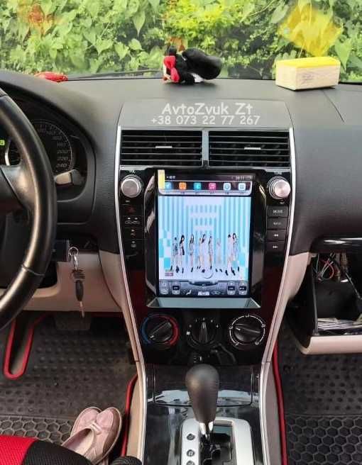Магнитола MAZDA 6 Mazda 3 323 GPS Tesla Мазда 6 3 CarPlay Android 16