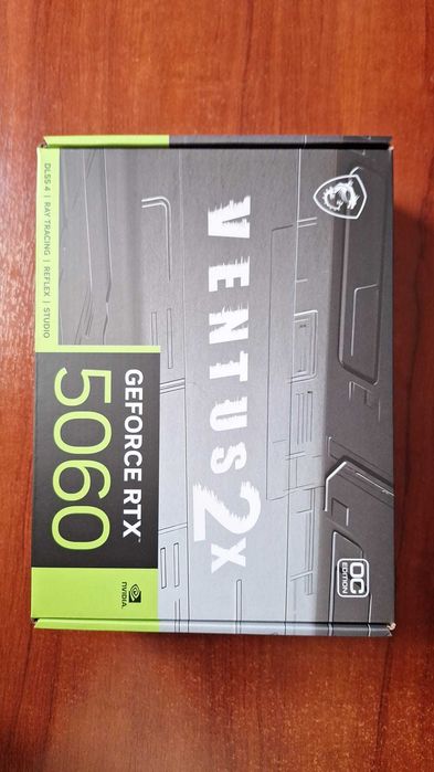 RTX 5060 Ventus 2x OC 8GB + caixa original - menos de seis meses de uso