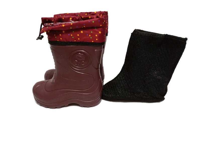 Kalosze piankowe dziecięce lekkie nr. 25/26