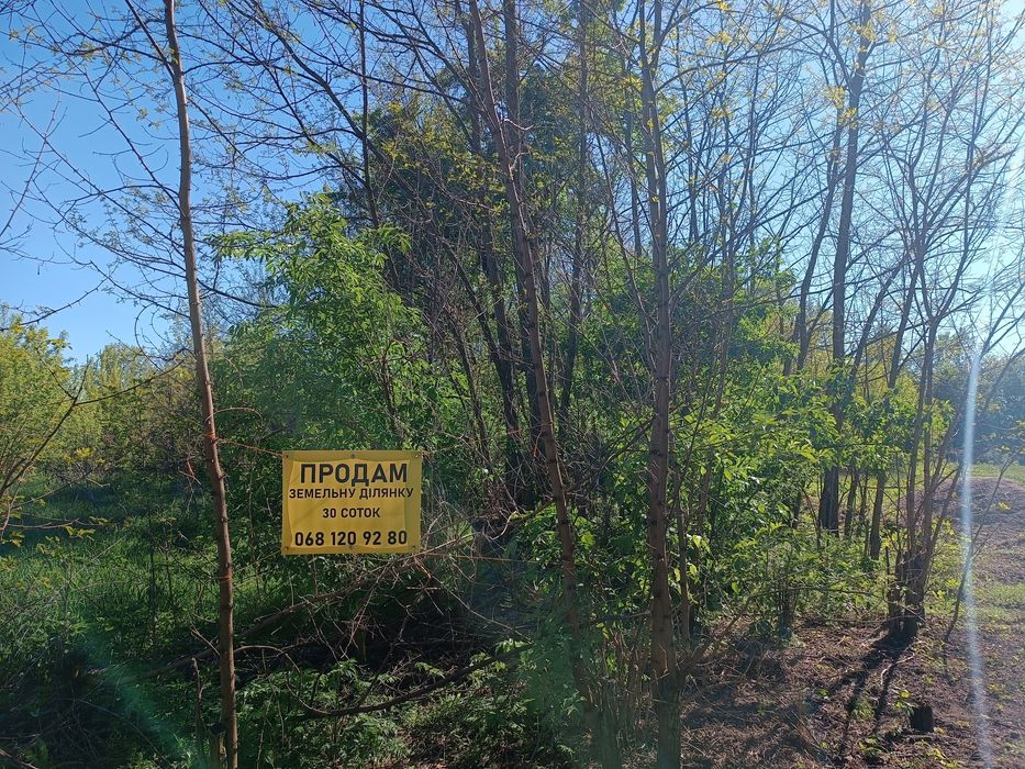 Продам ділянку с. Корніївка 30 соток