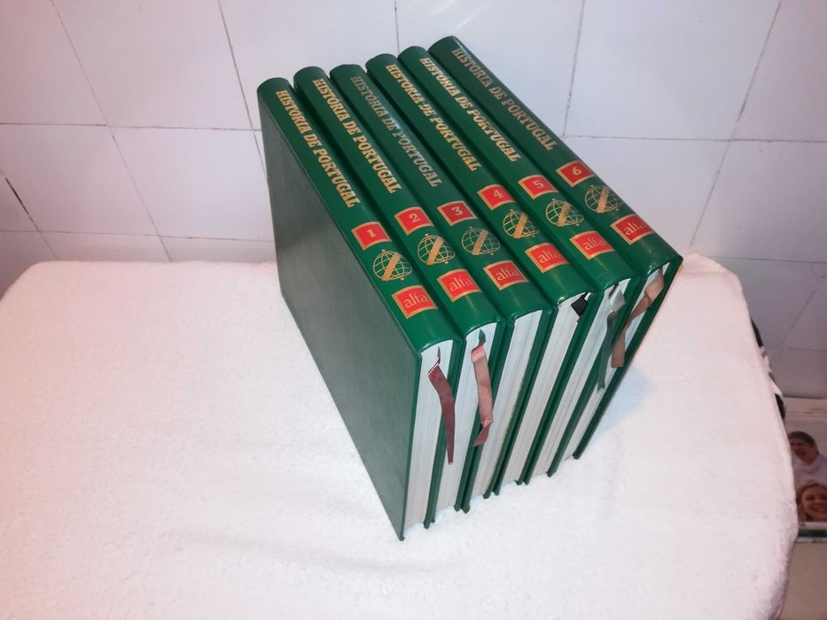 History of Portugal - José Hermano Saraiva (Collection of 6 Books) 1983