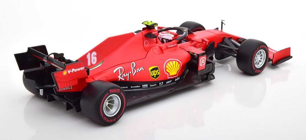 Burago, 1/18 - Ferrari F1 SF1000 C.Leclerc #16 2nd Austrian GP 2020