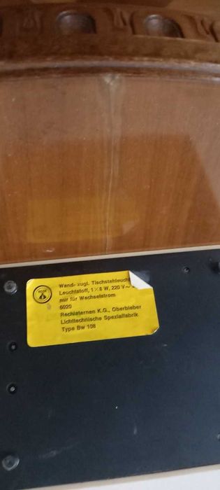 Oryginalna lampka biurkowa z lat 70 ub. wieku. Wysyłka, dostawa gratis