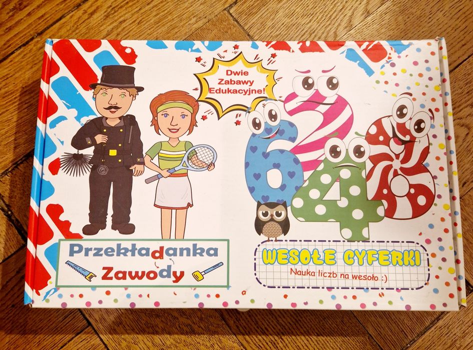 Przekładanka zawody i Wesołe cyferki