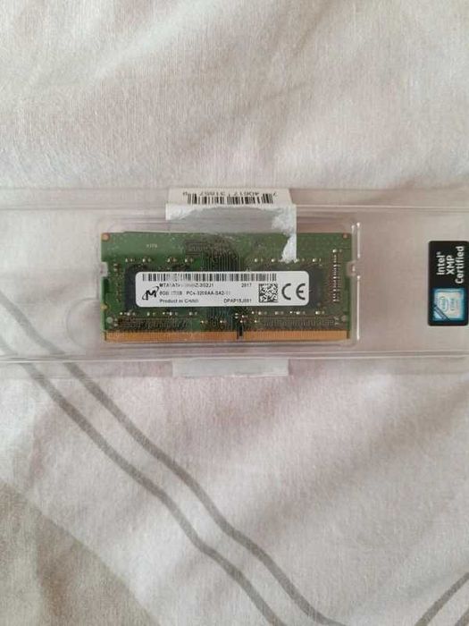 Nowa Pamięć RAM 8GB micron MTA8ATF1G64HZ-3G2J1