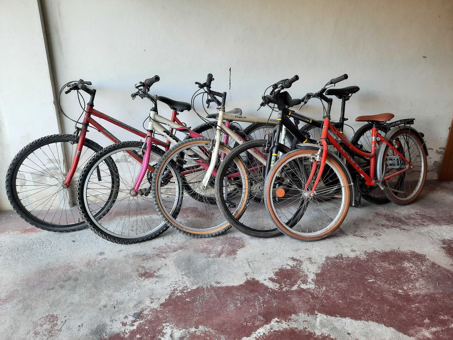 Vendo 5 bicicletas usadas - melhor oferta