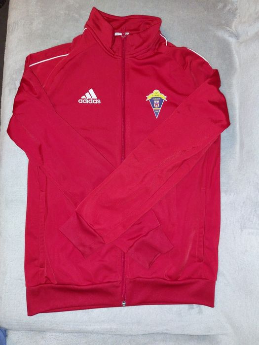 Bluza adidas czerwona 13-14 lat