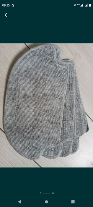 Микрофибра для робота-пылесоса Xiaomi S10 S12 B106GL/Mop 2S XMSTJQ