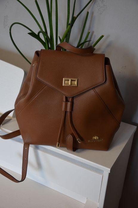 889 PLN  Wittchen plecak skóra brązowy