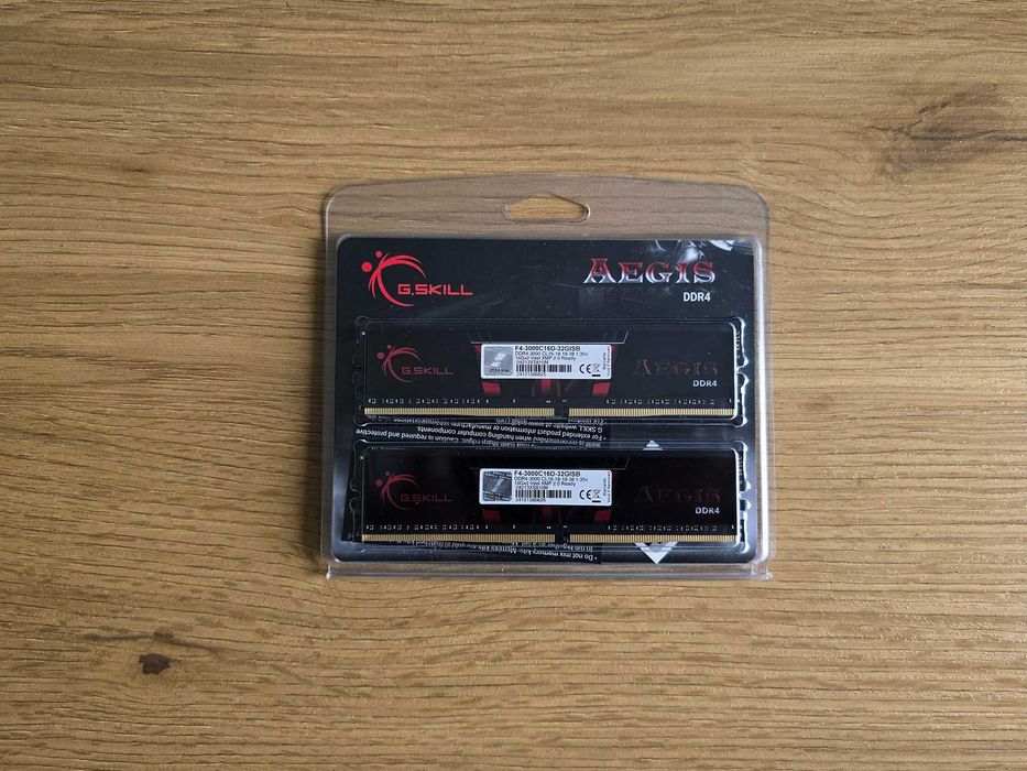 G.SKILL 32GB (2x16GB) 3000MHz CL16 Aegis