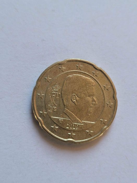 20 euro cent 2019 r. Belgia