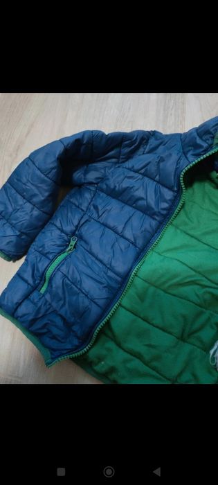 Lekka kurtka dla chłopca granatowa