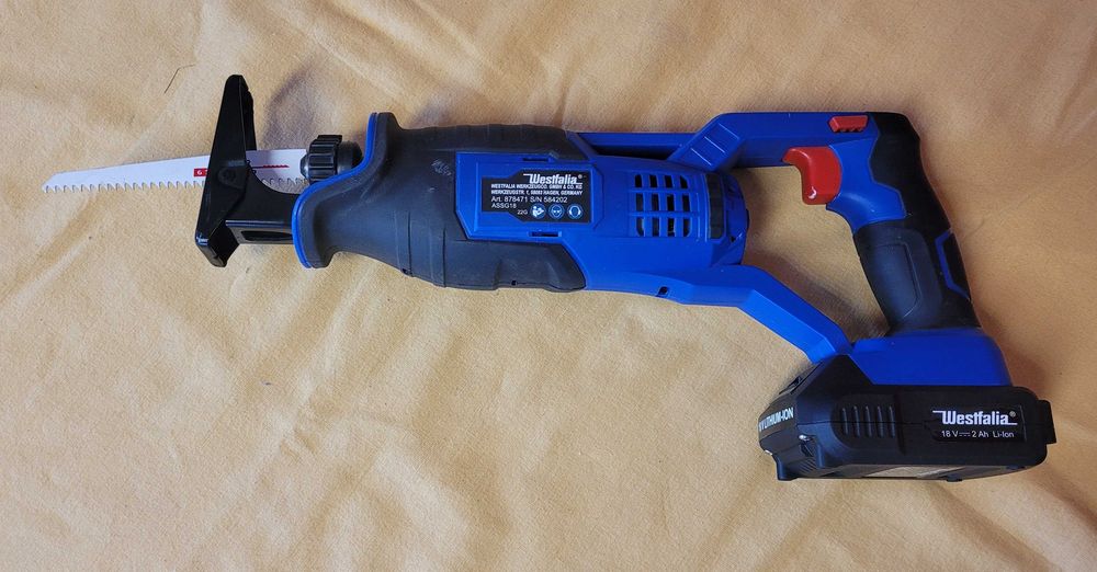 piła szablasta westfalia nowy akumulator