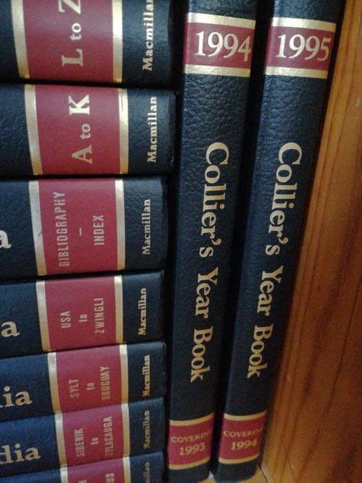 Collier's Encyclopedia, Collier's Dictionary, and Collier's Year Book64283843420547123