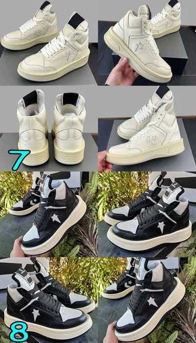 КРАЩА ЯКІСТЬ‼️ Rick Owens x Converse Turbowpn, турбовпн High/Low 36-46