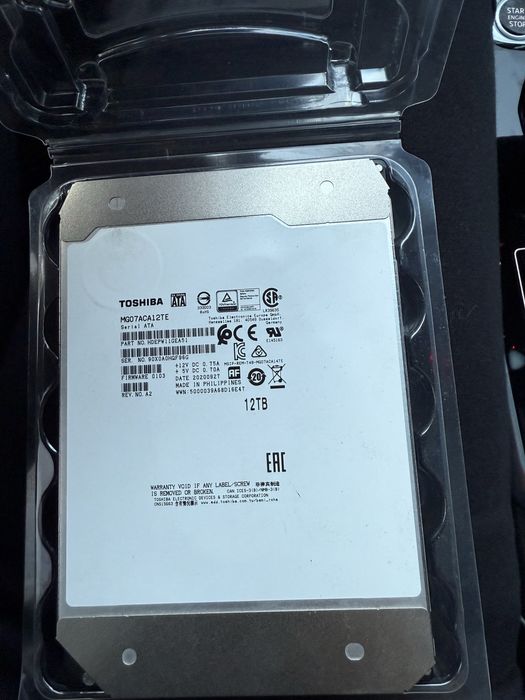 HDD Toshiba 12 TB