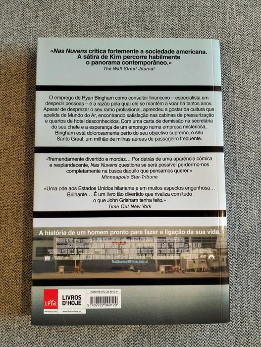 Livro "Nas nuvens" de Walter Kirn
