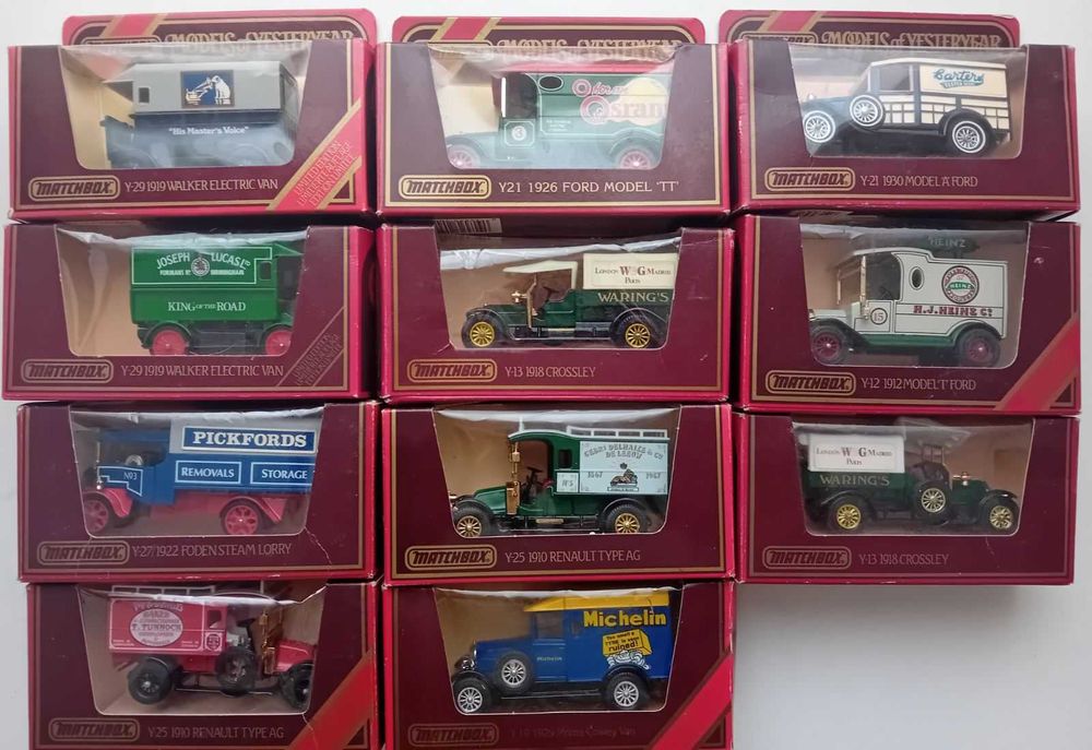 моделі Matchbox 1970-1980 роки. Оригінал з Англії