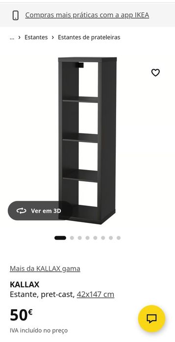 Aparador e estante ikea