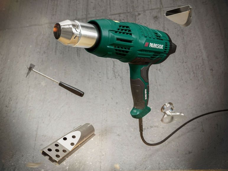 Цифровий вентилятор гарячого повітря фен PARKSIDE