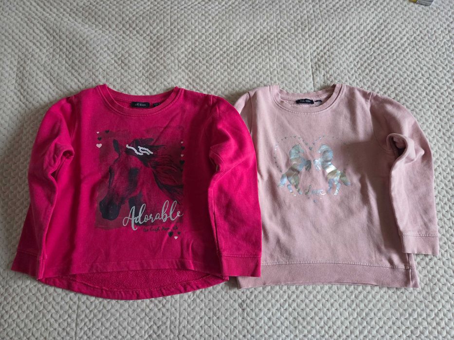 Zestaw 2 szt. bluz Blue Seven 116 cm dziewczęce.