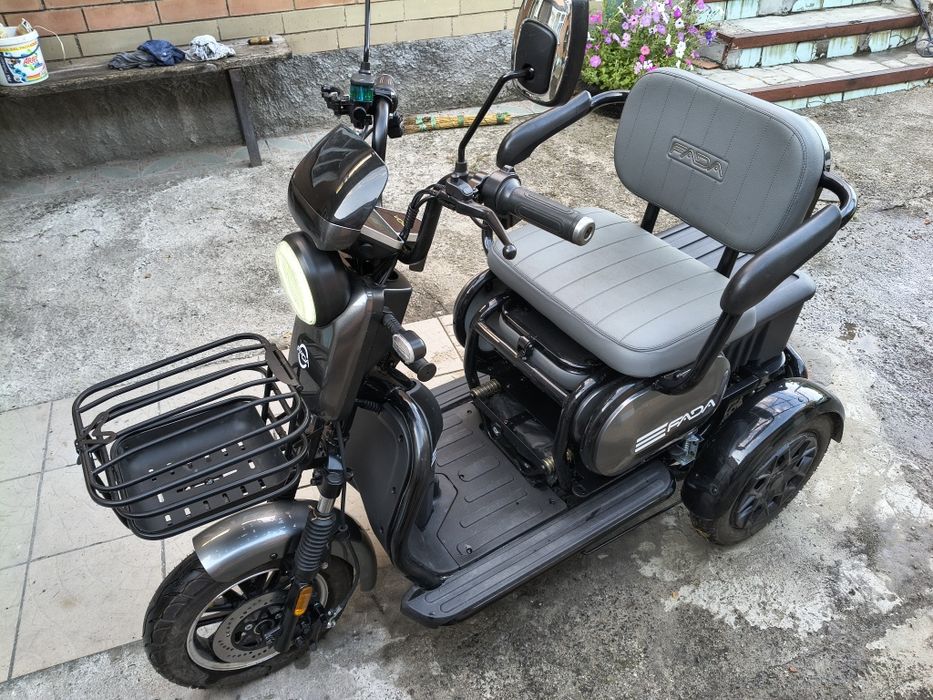 Електротрайк FADA OLDi MAX 1100w чорний