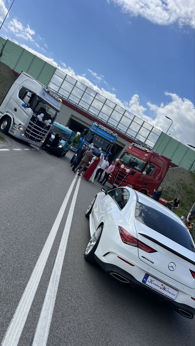 Auto do ślubu ! Mercedes CLA w pakiecie AMG