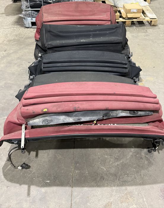 Capota fechos patins lonas smart fortwo 451 cabrio