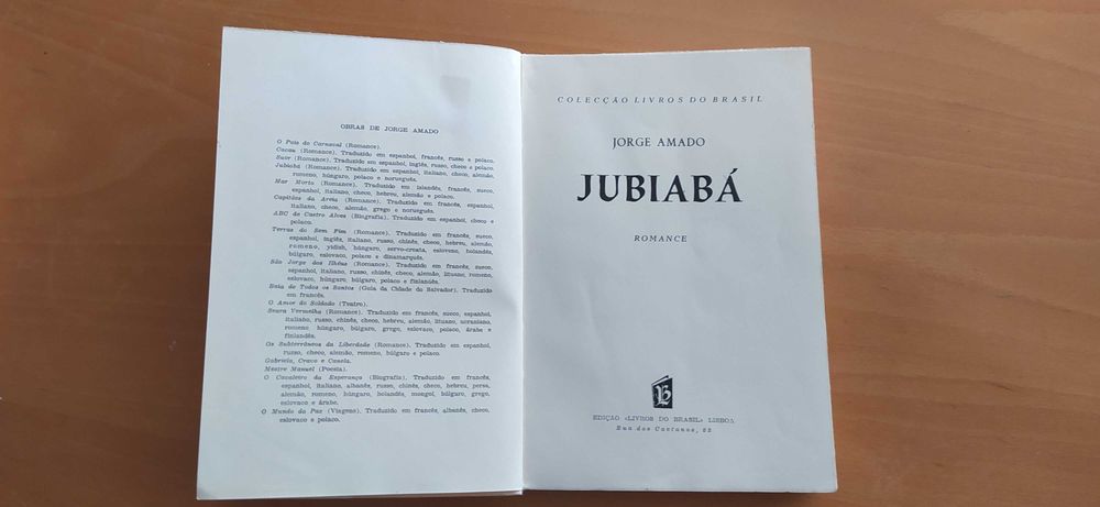 Jorge Amado Livro