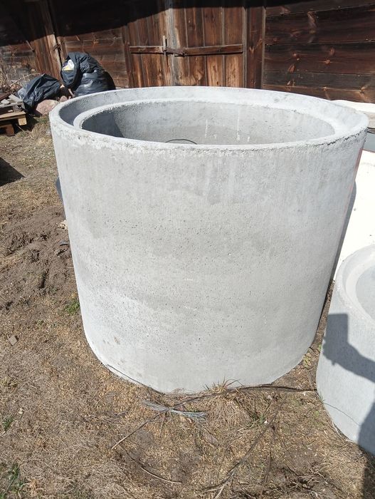 Krąg betonowy, zbrojony