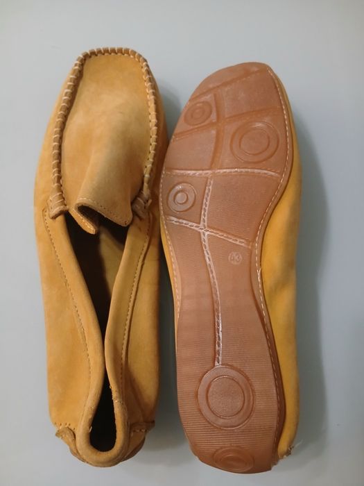 Buty mokasyny beżowe skóra 100% exstra jakość ,nowe cena 279 zł.