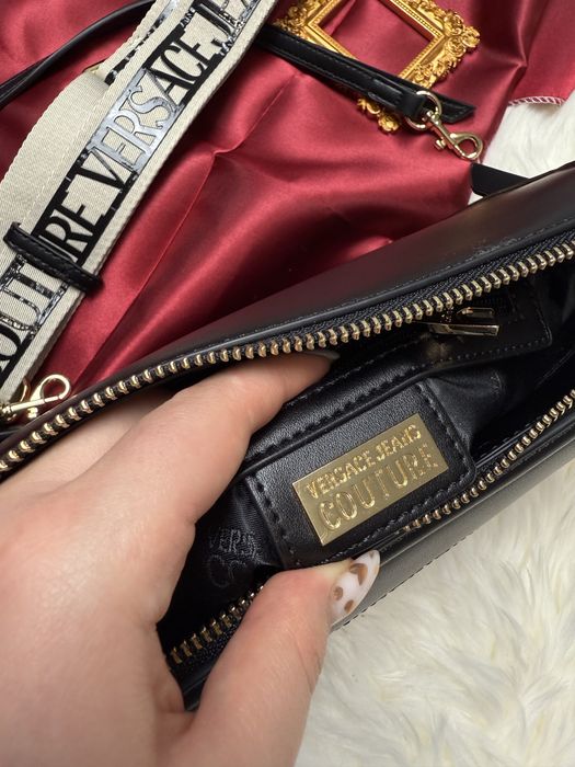 Оригінальна нова сумка Versace Jeans Couture 74VA4BV2 чорна Версаче