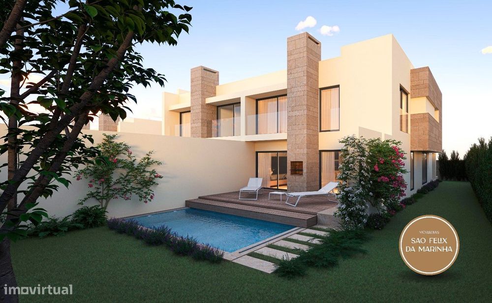 Moradia V5 - São Félix da Marinha- 300m2 - A+