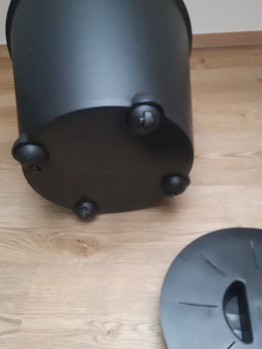 IKEA PS FEJÖ Vaso c/rega automática, preto, 32 cm