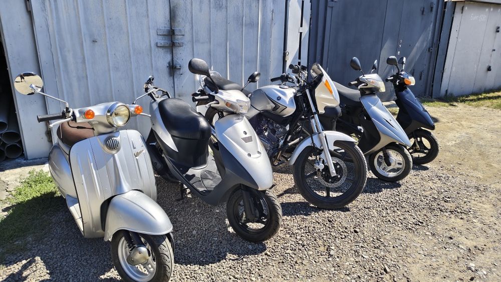 Скутер honda yamaha Suzuki щойно з Японії без пробігу по Україні