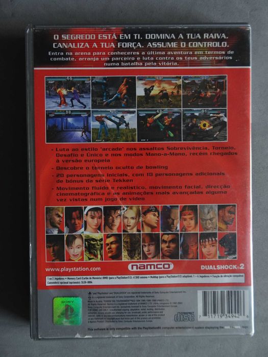 Jogo Playstation 2 PS2 - Tekken Tag Tournament