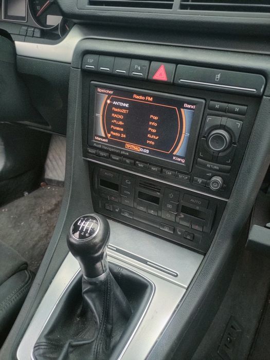 Audi A4 B6 B7 2din rnse Radio tunel kosz navi nawigacja ASB AUK