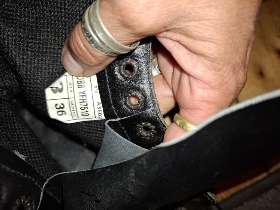 Getta Grip buty glany na 10 dziurek punk rock, 36