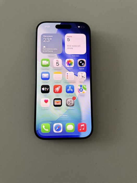 iphone 16 pro 128 gb black ideał bat 90% komplet