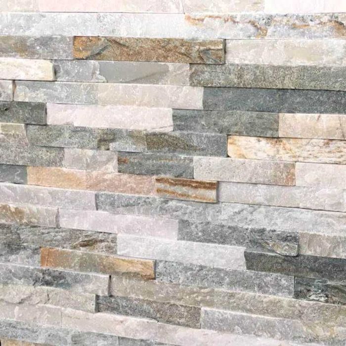 Panel Ścienny Łupek Beige Kamień Naturalny Panel Dekoracyjny 36x10