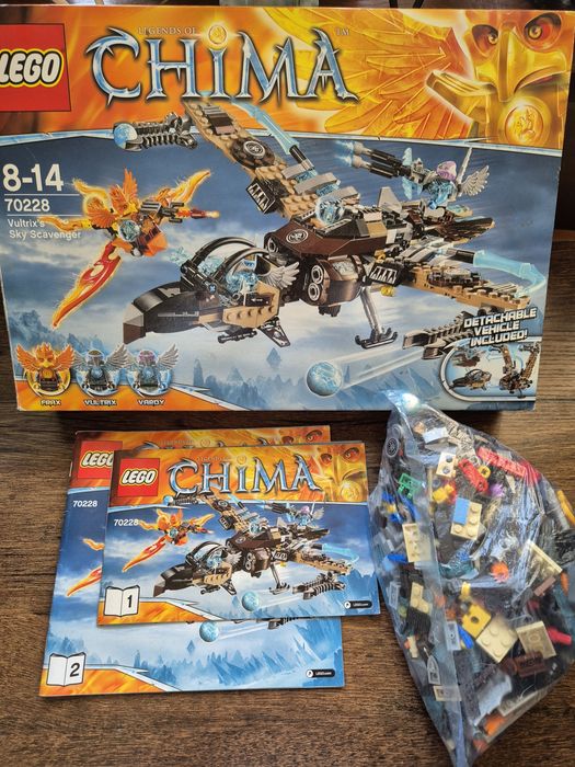 Lego Chima 70228 Podniebny rozbójnik Vultrixa