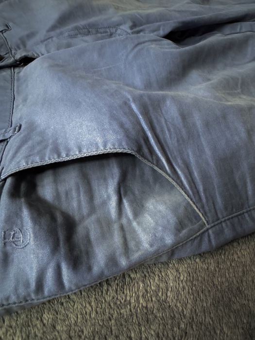 Spodnie chinosy szaro-niebieskie Carry 32/34