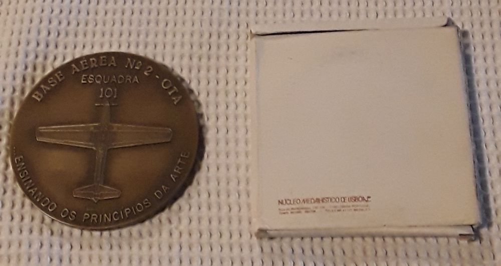 Medalha em bronze da Base Aérea N. 2 - OTA, Esquadra 101