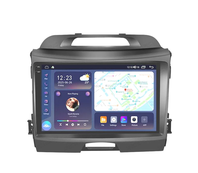 RÁDIO GPS ANDROID 13 KIA SPORTAGE 10-16
