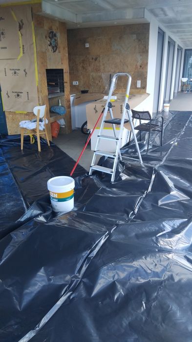 Trabalho pinturas e acabamentos