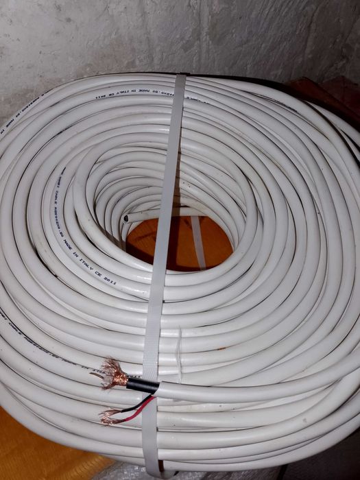 Кабель мідний комбінований RG 59+2*0,5 мм