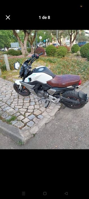 FK Motors 125 CC mini scrambler imaculada