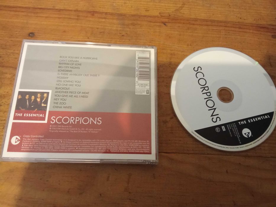 SCORPIONS - The Essencial CD (metal / Hard Rock)