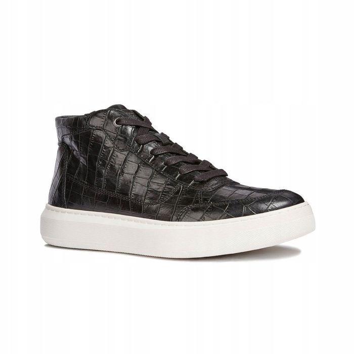 Buty męskie sneakersy eleganckie skórzane Geox Deiven rozmiar 42