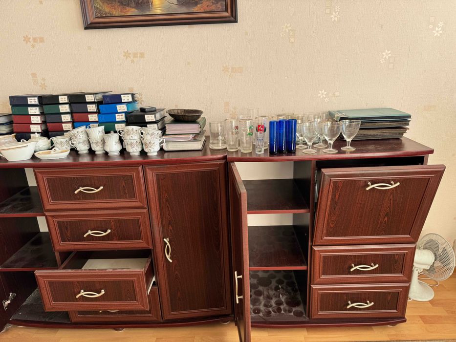 Komoda z barkiem + ława podnoszona